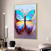 Beautiful Butterfly Cotton Canvas Wall Painting